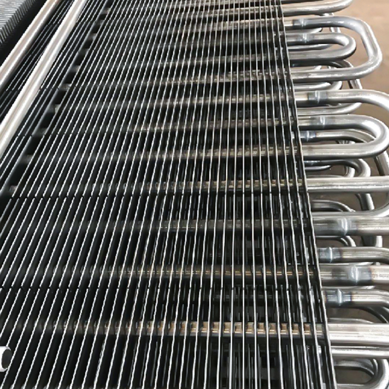 Tube à ailettes de type H