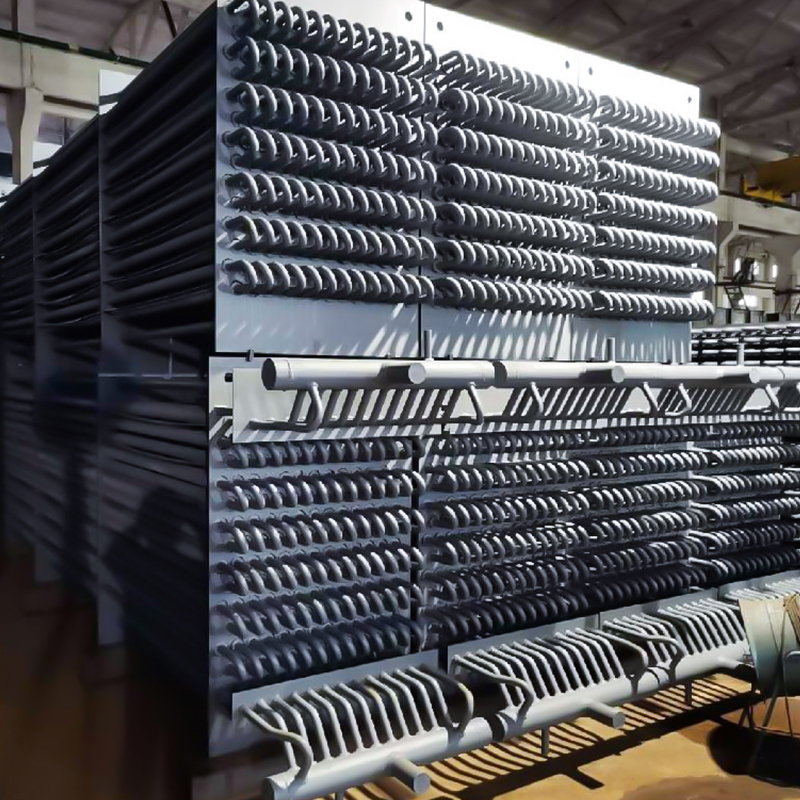 Économiseur pour les gaz de cheminée arrière de la chaudière